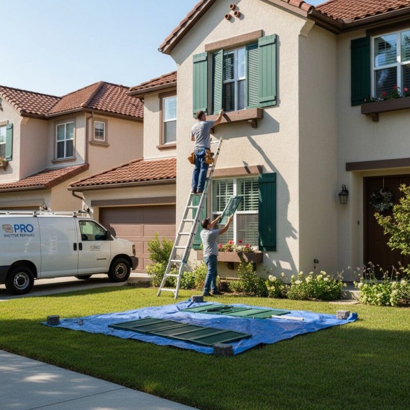 Shutter Latch Replacement in Overland Park, KS